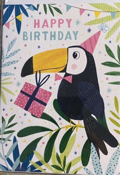 Toucan Birthday card