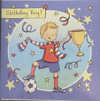 Birthday Boy birthday card