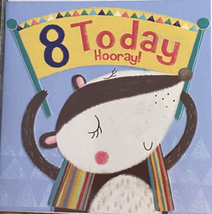 Today You’re Eight birthday card