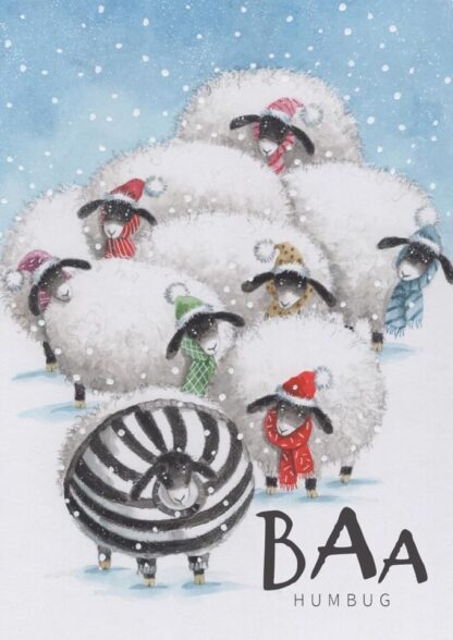 Baa Humbug Christmas cards