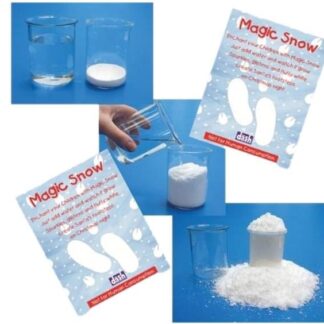Magic Snow decoration craft child safe snow for footprints and more