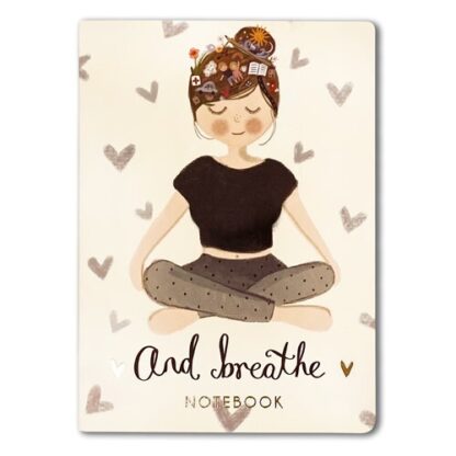And Breathe A6 notebook
