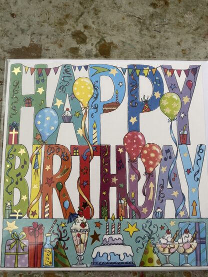 Happy Birthday birthday card