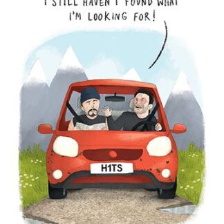 Humour Card U2 Sat Nav Card