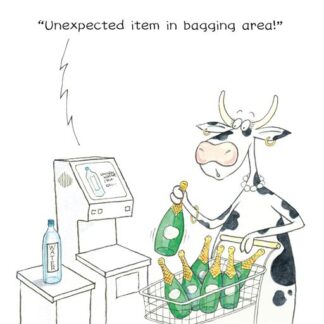 Happy Birthday - Unexpected Item Funny Shopping Humour Card