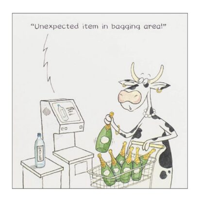 Happy Birthday - Unexpected Item Funny Shopping Humour Card