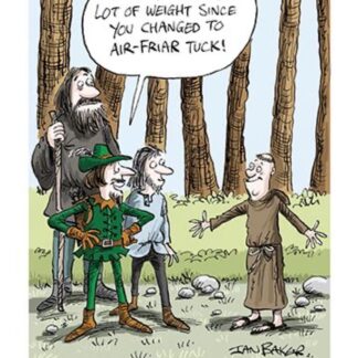 Happy Birthday Card Air-Friar Tuck Air Fryer Funny Humour Joke Open Male Female