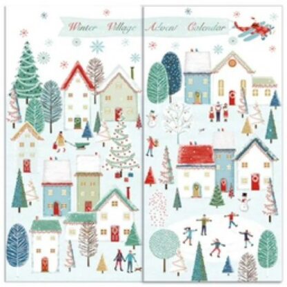 Winter Village advent calendar