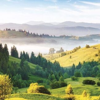 Countryside Blank Card Scenic Male Female Birthday Thank You Congratulations