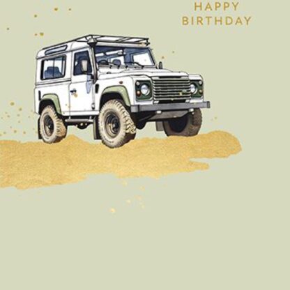 Happy Birthday Premium Card Off Road Open Male Son Dad Grandad Friend Uncle