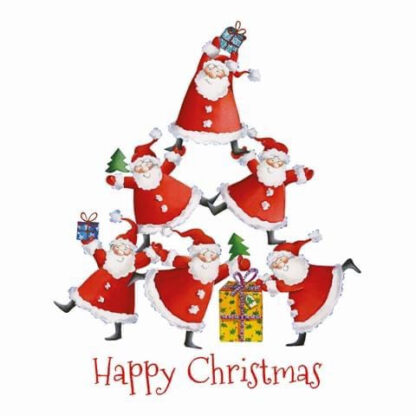Balancing Santa’s Christmas cards