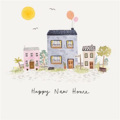 New Home greetings card