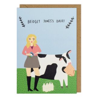 Bridget Jones’s Dairy humorous greetings card