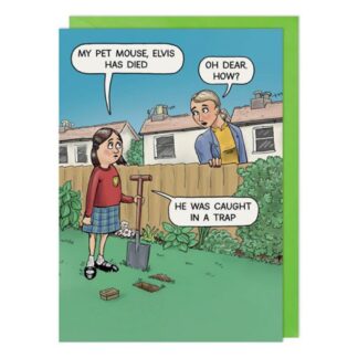 Pet Mouse Happy Birthday Card