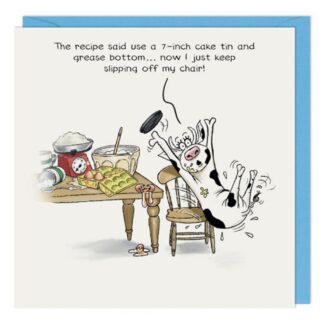 Recipe Happy Birthday card humour range