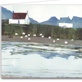 Scotland greetings card birthday card blank inside eco friendly